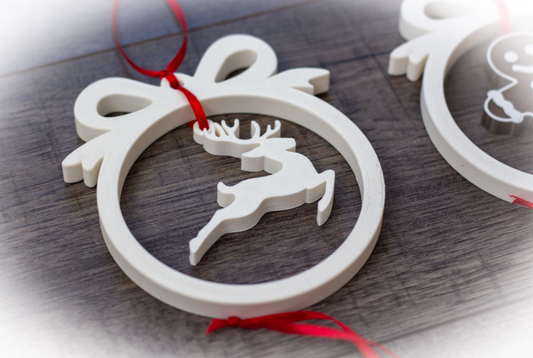 Decorațiuni Brad Premium Printate 3D – Set 6 Modele Unice