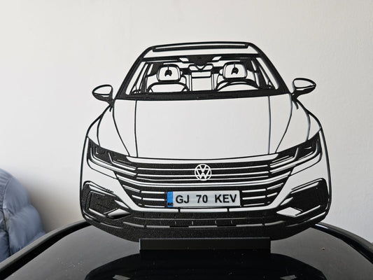 Siluetă Auto Line Art – Orice Model de Mașină