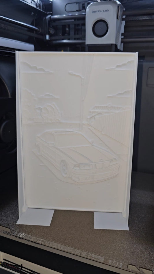 Tablou LED Personalizat cu Mașina Ta