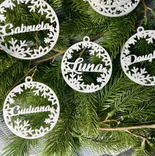 🎄 Glob de Crăciun Personalizabil cu Nume