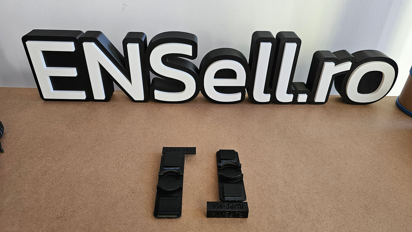 Litere 3D Iluminate cu Bandă LED – Personalizate & Unice