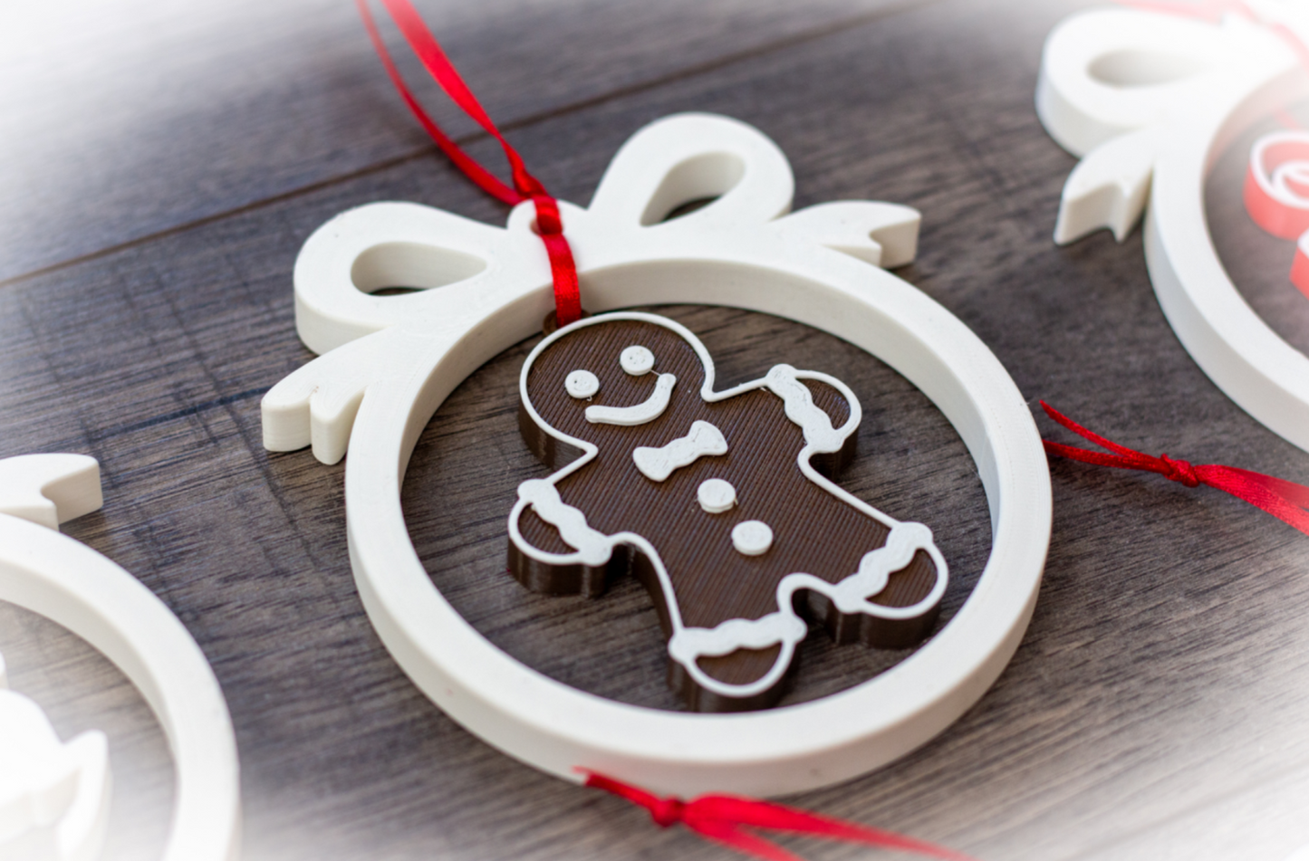 Decorațiuni Brad Premium Printate 3D – Set 6 Modele Unice