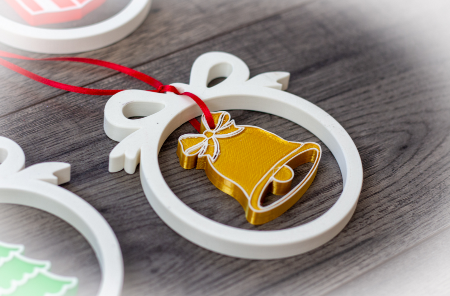 Decorațiuni Brad Premium Printate 3D – Set 6 Modele Unice