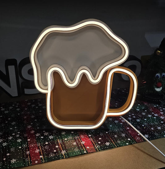 Lampă LED decorativă – Cană de bere