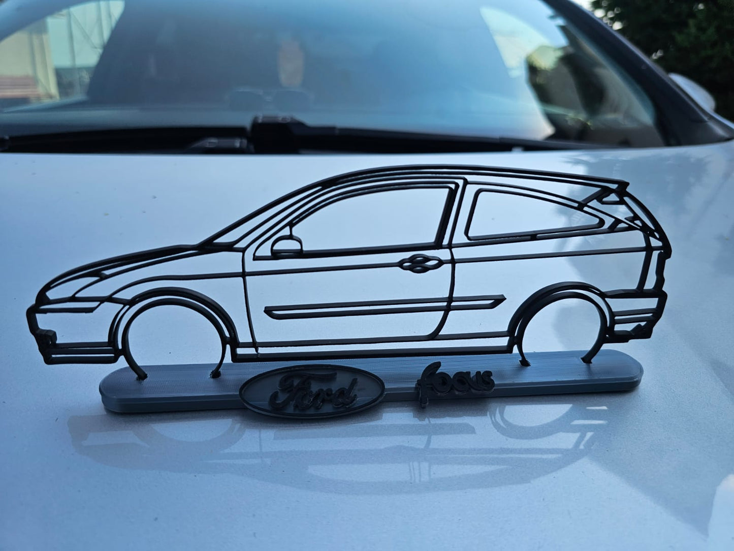 Siluetă Auto Line Art – Orice Model de Mașină