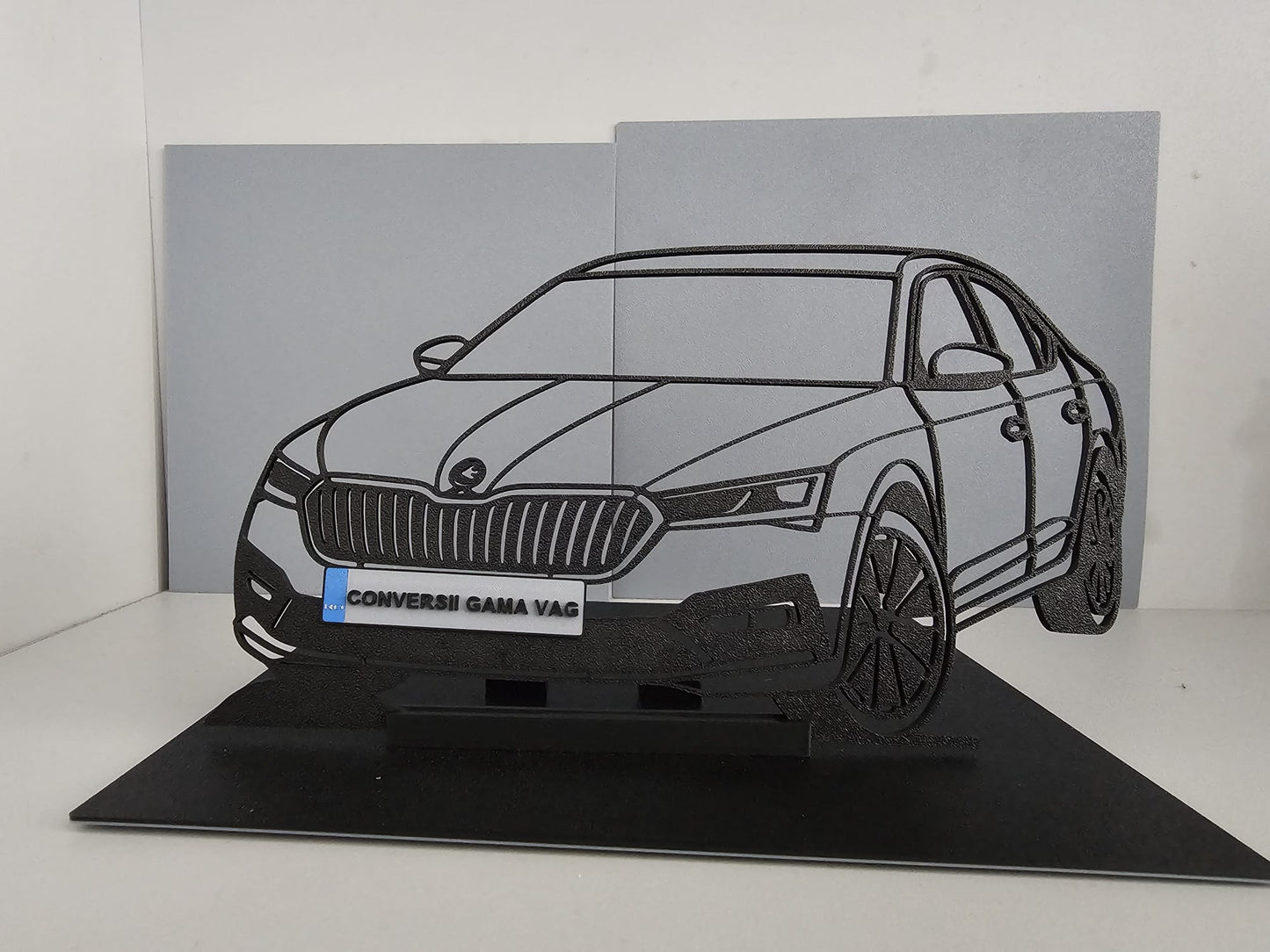 Siluetă Auto Line Art – Orice Model de Mașină