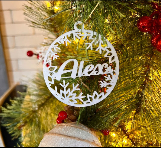 🎄 Glob de Crăciun Personalizabil cu Nume